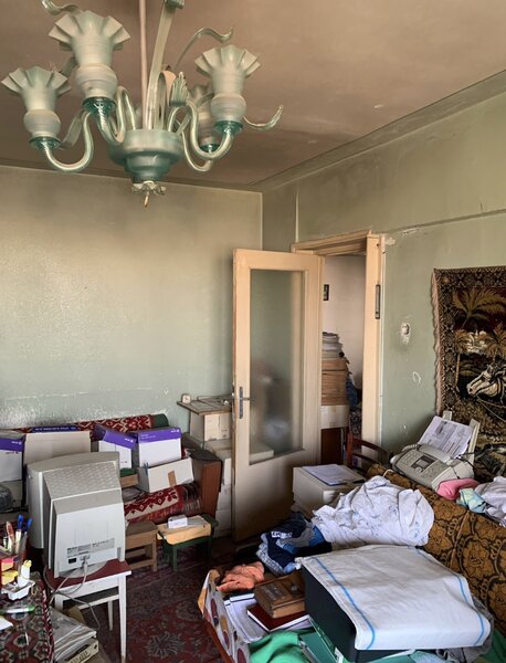 Rahova, Soseaua Alexandriei, Antiaeriana, bloc 1977.